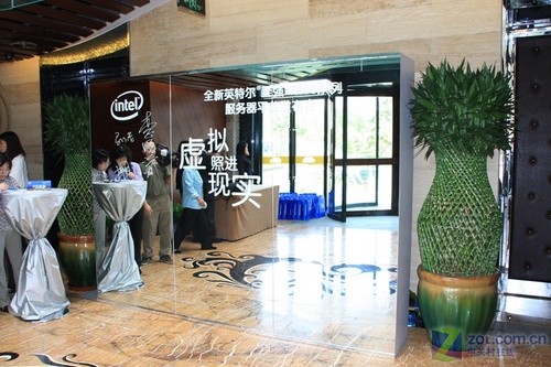 英特尔至强7400服务器平台发布会现场 