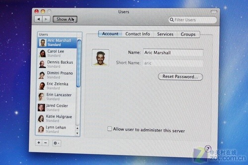 苹果“雪豹”服务器操作系统近距离接触 