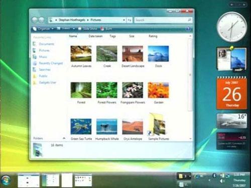 Windows 7早期设计理念大曝光(组图) 