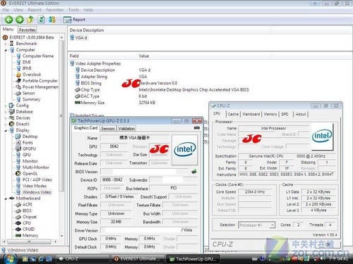 双剑合璧 英特尔CPU集成GPU实物大揭秘 