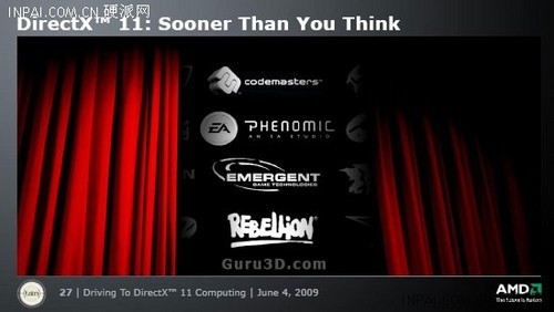 【06.09】ATI抢先拥抱DX11 发布会演示文档流出 