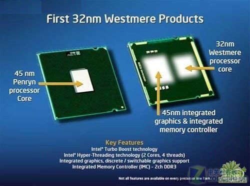 Intel将大秀Westmere 芯片进入32纳米时代 