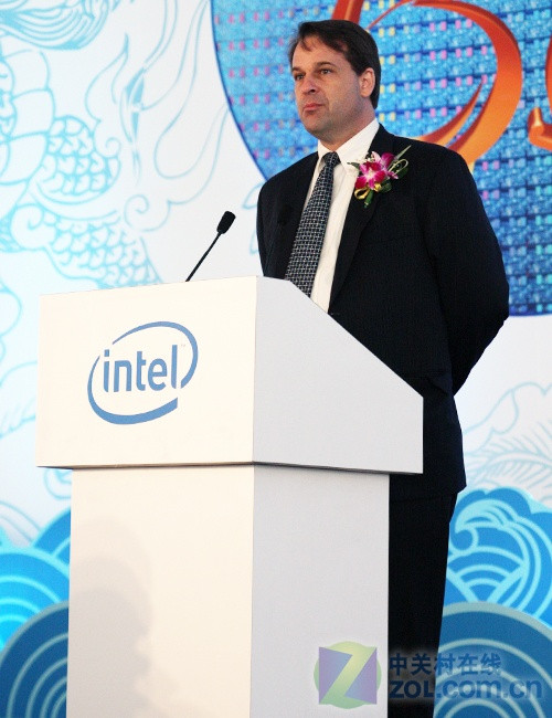 欧德宁出席英特尔大连芯片厂投产仪式 