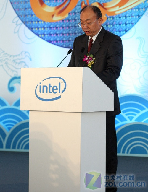 欧德宁出席英特尔大连芯片厂投产仪式 