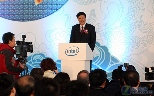 欧德宁出席英特尔大连芯片厂投产仪式 