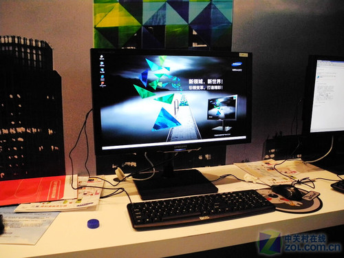 力助未来云计算 三星推出虚拟桌面液晶 