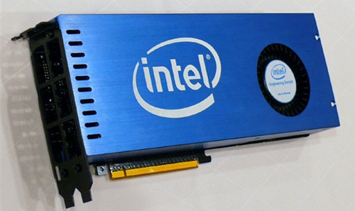 采用MIC架构 英特尔32核超算加速卡亮相 