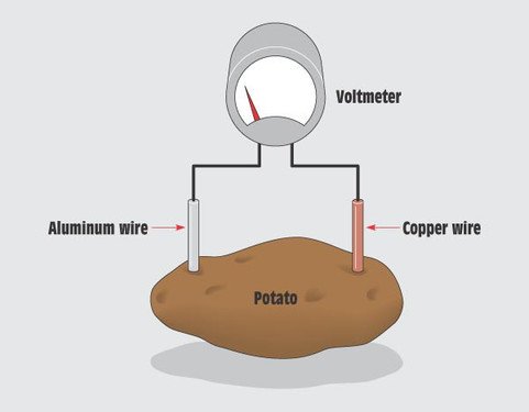 天方夜谭 Web服务器用土豆电池供电！