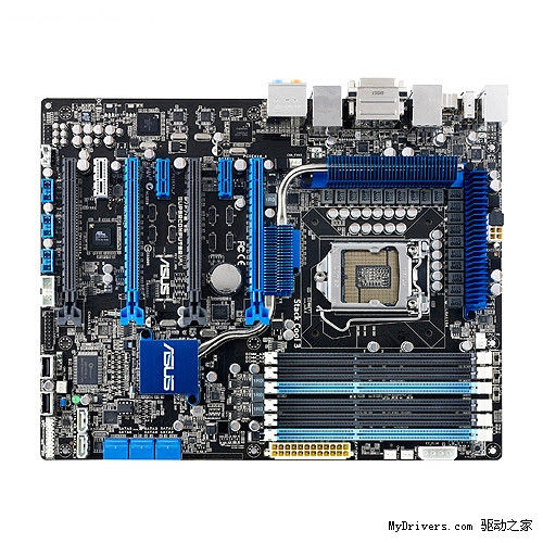 华硕发布首款Intel 3450芯片组LGA1156工作站主板  