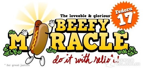 Fedora 17代号取名为Beefy Miracle(图) 