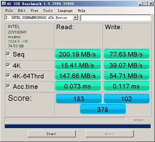 310 SSD̬Ӳ̣AS SSD Benchmark