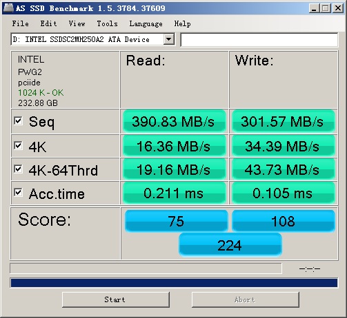 310 SSD̬Ӳ̣AS SSD Benchmark 