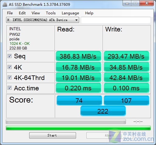 4000元 IntelSATA3固态硬盘拆解测试