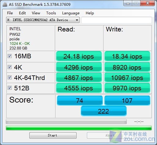 4000元 IntelSATA3固态硬盘拆解测试