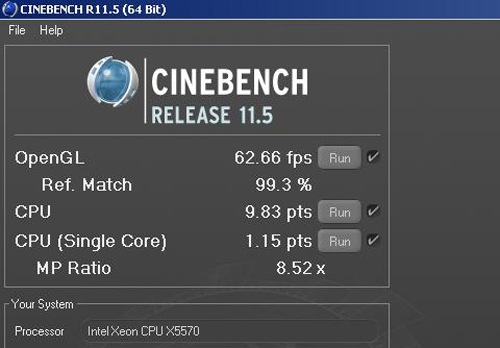 CineBench R11.5ܲ
