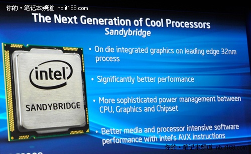 Sy Bridge助Intel再下一城