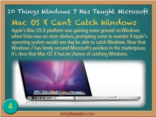 Windows 7带给微软的10大启示（组图） 