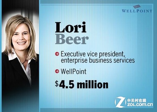 全美顶级CIO年收入排行榜曝光（组图） 