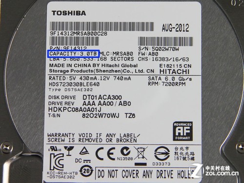 1GB0.3Ԫ 7ֵ3TBӲȺ 