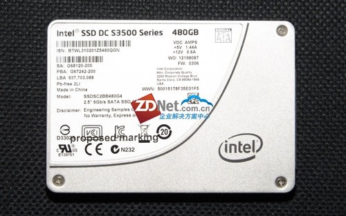 Intel SSD DC S3500ҵ̬Ӳ  